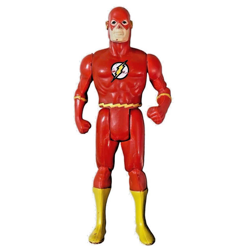 1984 Kenner FLASH Super Powers Wave ‎ 5 Inch Action Figure Vintage